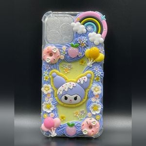 Decoden Phone Case Sanrio Kuromi iPhone 14 Pro Max